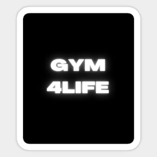 GYM 4LIFE Sticker